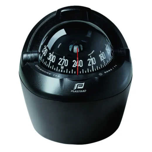 PLASTIMO Kompaß OFF115 schwarz Einbauschwarz con