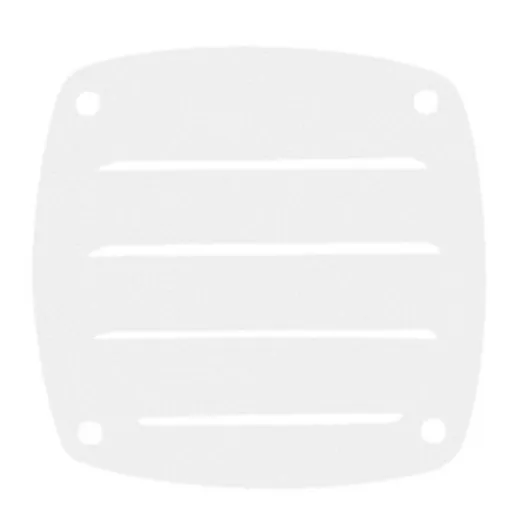 PLASTIMO LUEFTUNGSGITTER 118X118MM WEISS