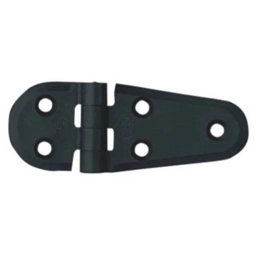 PLASTIMO NYLONSCHARNIERE SCHWARZ 40X40