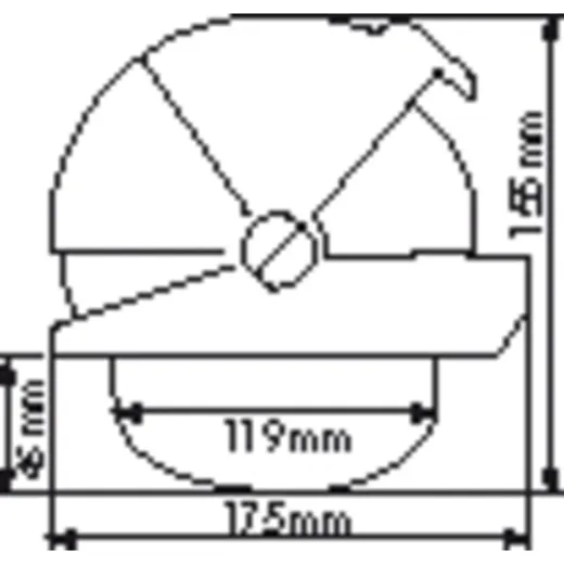 PLASTIMO OFFSHORE 135 SCHWARZ KONISCHE ROSE ZA