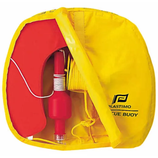 PLASTIMO RESCUE BUOY Gelb mit Licht