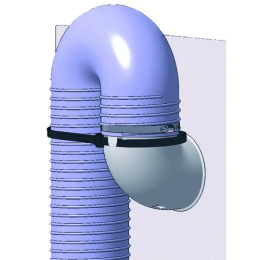 PLASTIMO SCHLAUCHANSCHLUSS GEBOGEN DURCHM 4 ZOLL