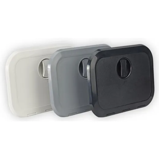 PLASTIMO Zugangsluke mit Box Grau
