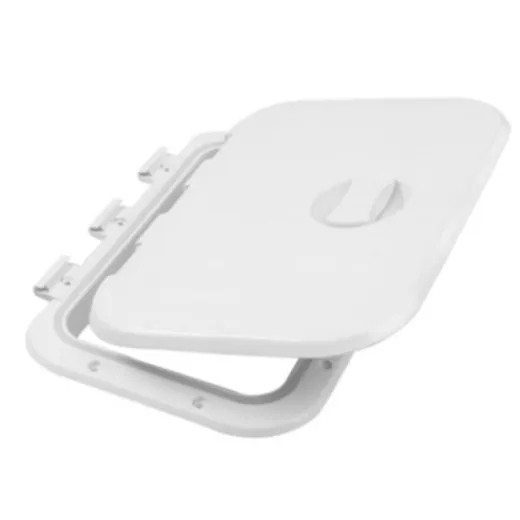 PLASTIMO Zugangsluke mit Box Weiß