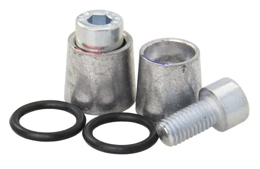 Poladapter Paar M8 Innengewinde 8mm