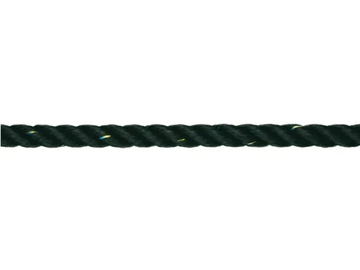 Polyester Tauwerk schwarz 16mm per lfm