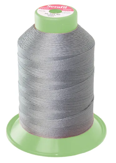 Polyestergarn Serafil 20WRe anthrazit 600m Spule