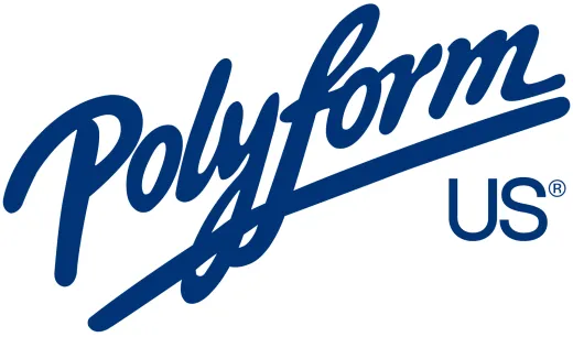 POLYFORM Fender F-1 kompl.schwarz 610 x 152mm