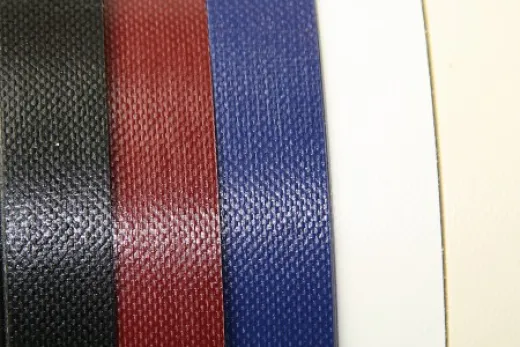 Port PVC Einfassband 20mm burgund 50m Rolle