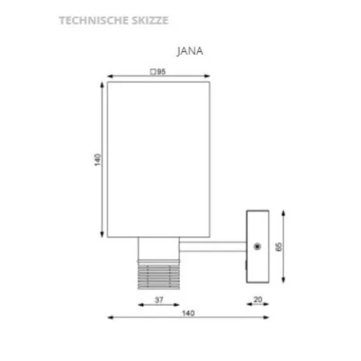Prebit JANA chrommatt 12V 24V