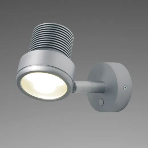 Prebit LED-Anbauleuchte R2HV, chrom-matt,25°