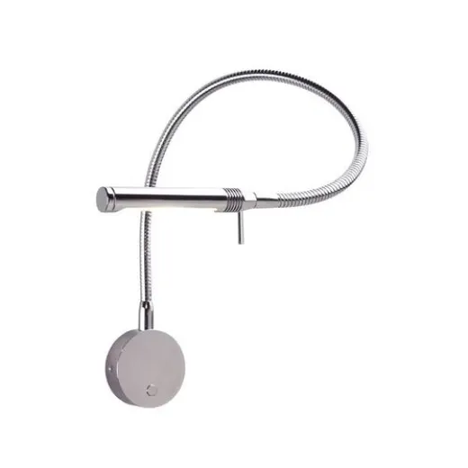 Prebit LED-Flexleuchte 07-1, 300mm, chrom-matt/Led