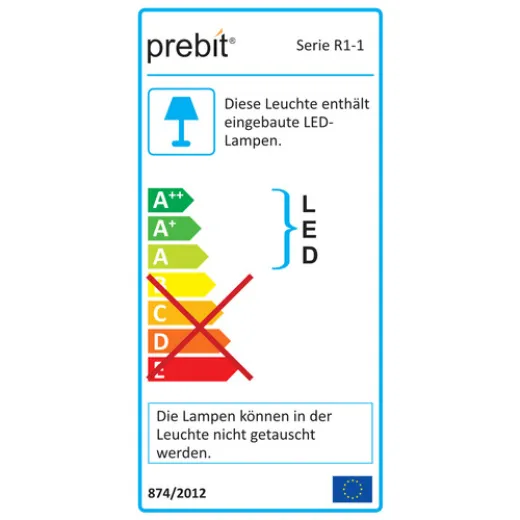 Prebit LEDAnbauleuchte R11 mit USB