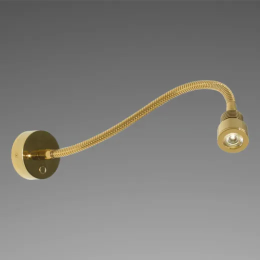 Prebit LEDFlexleuchte 01 300mm goldglanz max