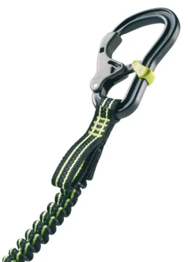 PROLINE Lifeline 2m elastisch 3 Sicherheitshaken