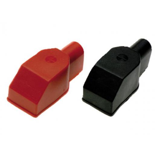 PVC-Abdeckung Batterieklemmen rot