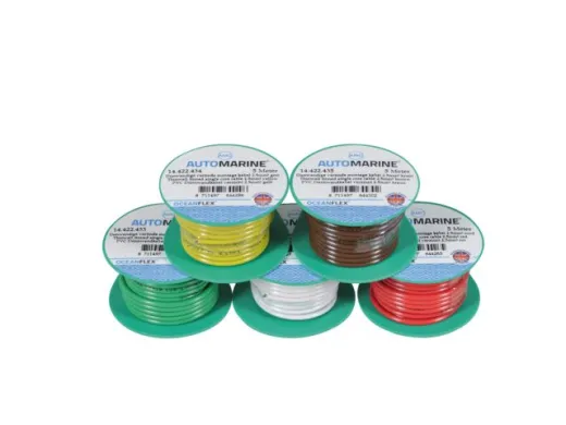 PVC Dünnwandkabel verzinnt 1x2.5mm² weiß (5m)