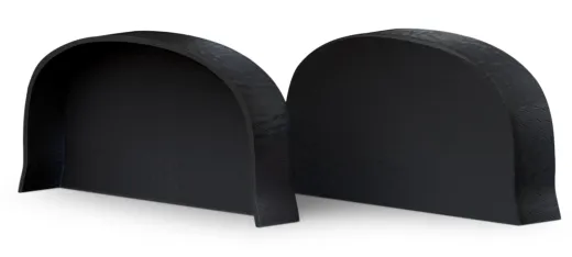 PVC-Endkappe, Schwarz für Bumper 100