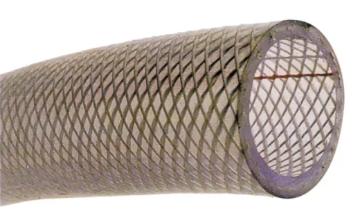Pvc Kaltwasserschlauch, Transparent Mit Polyester-Einlage, Ø15x22mm, -20°C Bis +60°C, Max. 14bar, 20°C