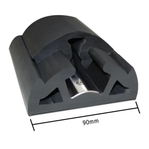 Pvc Scheuerleiste Bino, B=90mm, Schwarz (Mindestbestellmenge In Vielfachen Von 10mtr)