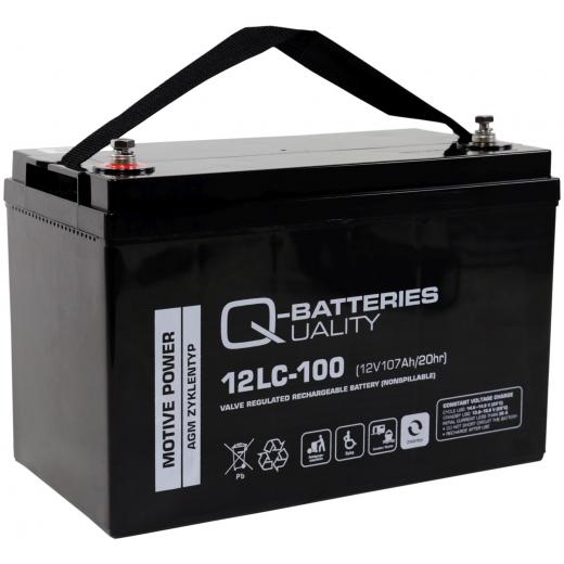 Q-Batteries 12LC-130/ 12V -128Ah