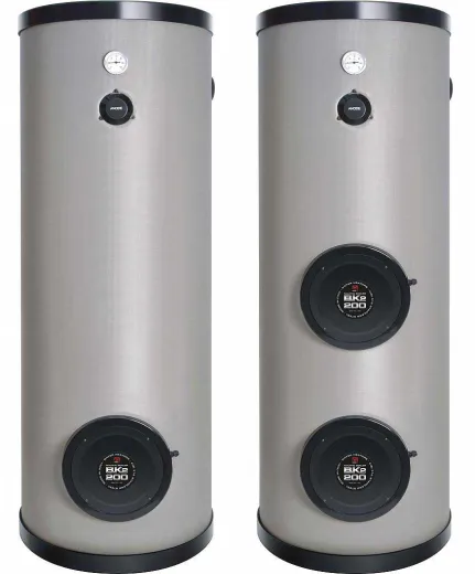 Quick BK2 Boiler (200 l, 400V, 52 kg, Ø 551 x 1544 mm, vertikal, 4000W + 4000W, ja)