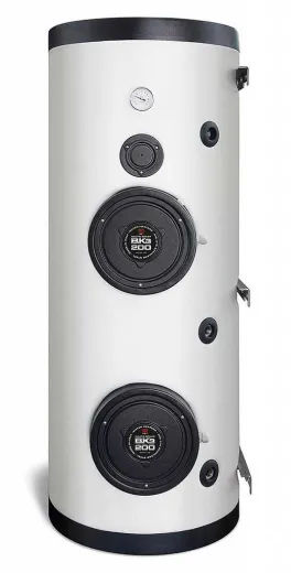 Quick BK3 Boiler (200 l, 230V, 53,0 kg, Ø 553 x 1454 mm, vertikal/horizontal, 2000W + 2000W, nein)