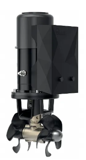 Quick DC Buchstrahlruder BTQ 185-105 (12V, 105 kgf, 185 mm, Doppelschraube, 6.3, 2x 325A)