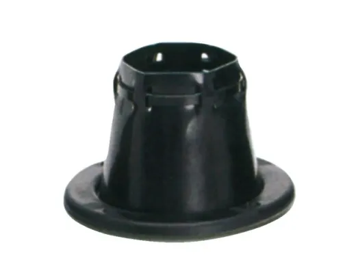 R4 Öse und Ring schwarz