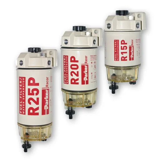 Racor Spin-On Filter Mit Wasserseparatoren Und Klarsichtbehälter, Modell 215r30 New 200 Series