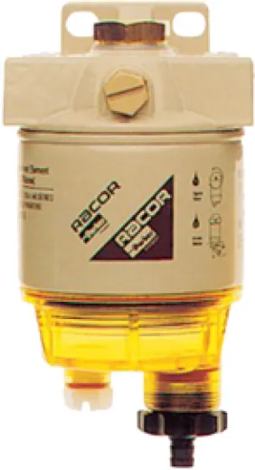 Racor Spin-On Filter Mit Wasserseparatoren Und Klarsichtbehälter, Modell 230r30 New 200 Series