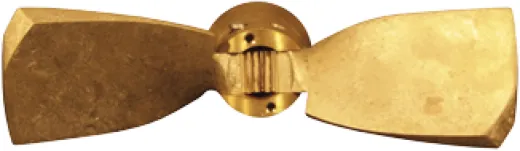 Radice 2-Blatt Bronzener Faltpropeller Für Saildrive, 16"X11", Rechts (Selva)