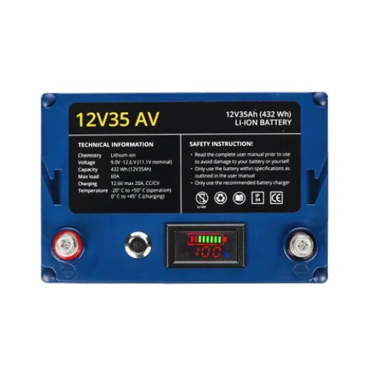 Rebelcell 12V35 AV liion accu 432 Wh