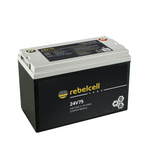 Rebelcell 24V75 EDGE LiFePO4 Batterie (1,92 kWh)