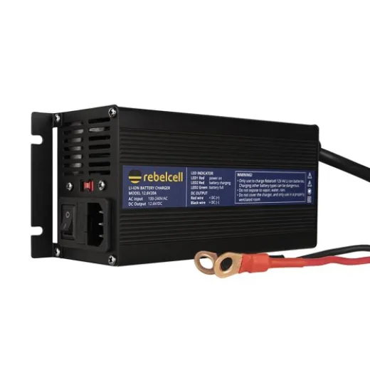 Rebelcell Acculader 126V20A Liion voor 12V50AV12V70AV12V100AV12V140AV