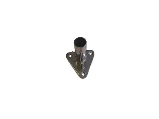 Relingfuß Edelstahl 8485x85mm