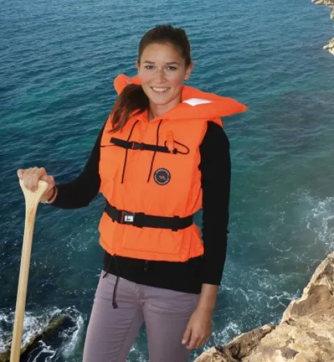 Rettungsweste CE100N 70-90kg Orange