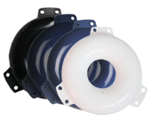 Ringfender, Ø330x90mm, Schwarz