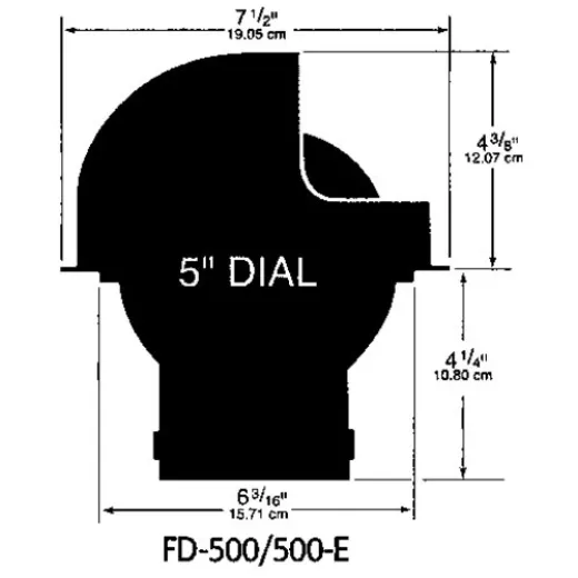 Ritchie Kompass Globemaster Fd-500-Ep, 12/24/32v, Einbau, Ø127mm/2 Of 5°, Niro (Segel)