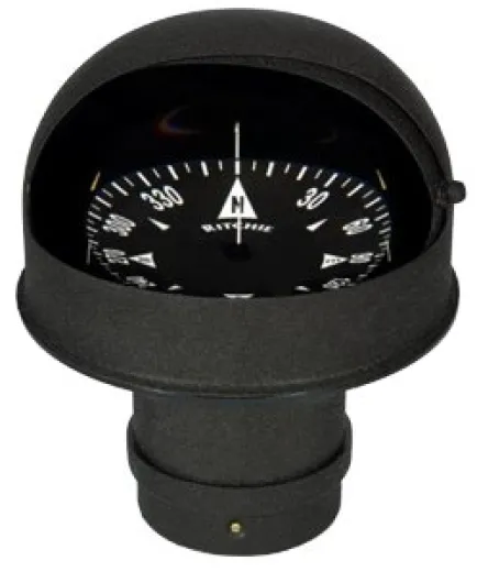 Ritchie Kompass Globemaster Fd-600-Eb, 12/24/32v, Einbau, Ø152,4mm/2 Of 5°, Schwarz (Segel)
