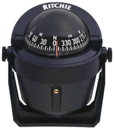 Ritchie Kompass Modell Explorer B-51, 12v, Bügelkompass, Rose Ø69,9mm/5°, Schwarz