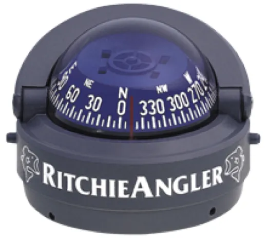 Ritchie Kompass Modell Explorer Ra-93, 12v, Aufbaukompass, Rose Ø69,9mm/5°, Ritchie Angler