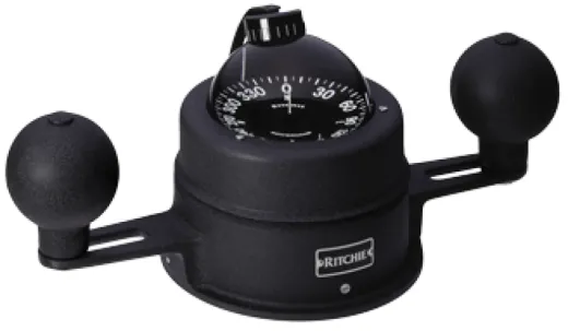 Ritchie Kompass Modell Globemaster B-463 12/24/32v, Aufbau, Rose Ø152,4mm/2 Of 5°, Schwarz