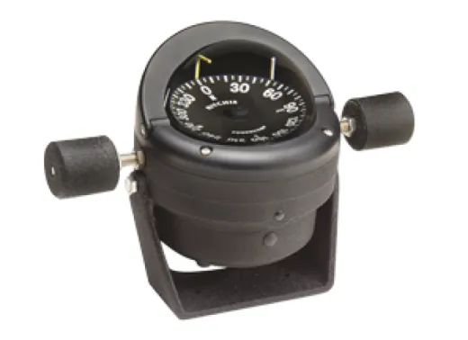 Ritchie Kompass Modell Helmsman Hb-845, 12v, Bügelkompass, Rose Ø95mm/5°, Schwarz