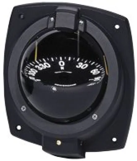 Ritchie Kompass Modell Helmsman HV76 12V Schotkompass Rose Ø93 5mm 5º schwarz