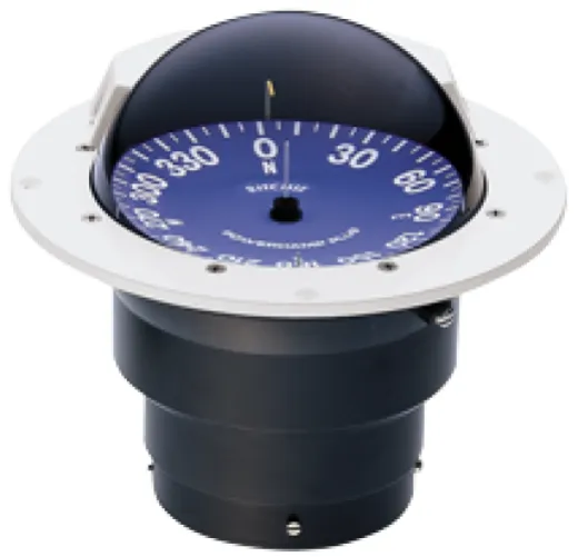 Ritchie Kompass Modell Supersport Ss-5000w, 12v, Einbaukompass, Rose Ø127mm/5°, Weiß