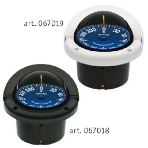 Ritchie Kompass Modell Supersport Ss-1002, 12v, Einbaukompass, Rose Ø93,5mm/5°, Schwarz