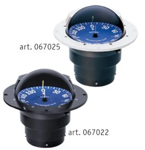 Ritchie Kompass Modell Supersport Ss-2000, 12v, Einbaukompass, Rose Ø114,3mm/5°, Schwarz