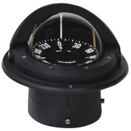 Ritchie Kompass Modell Voyager F-82, 12v, Einbaukompass, Rose Ø76,2mm/5°, Schwarz
