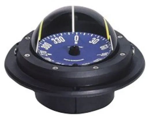 Ritchie Kompass Modell Voyager Ru-90, Einbaukompass, Rose Ø76,2mm/5°, Schwarz